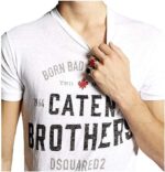Dsquared2 Caten Brothers T-Shirt - Image 3