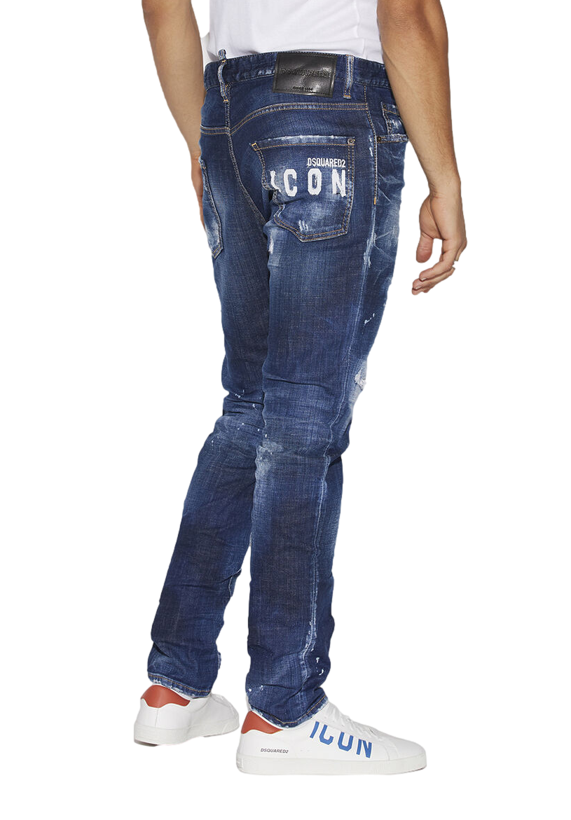 S79LA0039S30342470_3 Dsquared2 Icon Spray Cool Guy Jeans - Obrázek 1