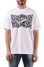 Dsquared2 Shark T-Shirt in Weiß