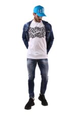 Dsquared2 Shark T-Shirt in Weiß - Image 4