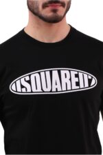 Dsquared2 Surf Board Logo-T-Shirt in Schwarz - Image 4