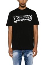 Dsquared2 Drip Dynamic Logo-T-Shirt