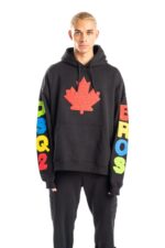 Dsquared2 Maple Leaf Icon Hoodie - Image 2