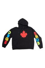 Dsquared2 Maple Leaf Icon Hoodie - Image 4