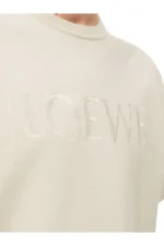 Loewe T-Shirt mit lockerer Passform in Creta Beige - imagine 3