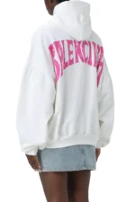 Balenciaga Paris Tropical Baumwollhoodie - imagine 4