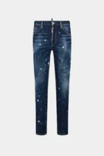 Dsquared2 Cool Guy Jeans mit Dark Moldy Waschung - obrazek 5