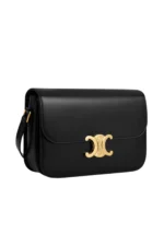 Celine Teen Triomphe Tasche aus glänzendem Kalbsleder - imagine 2