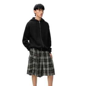 Loewe Anagram wool hoodie with zipper