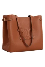 Celine Anaïs Shopper Cuir Triomphe aus genarbtem Kalbsleder, mittelgroß - imagine 3