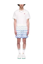 Casablanca Wavy Gradient Häkelshorts - Image 2