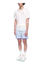 Casablanca Wavy Gradient Häkelshorts - Image 3