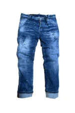 Dsquared2 Jeans mit Gebrauchseffekten und Farbspritzern