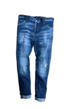Dsquared2 1964 Jeans mit Gebrauchseffekten in Blau