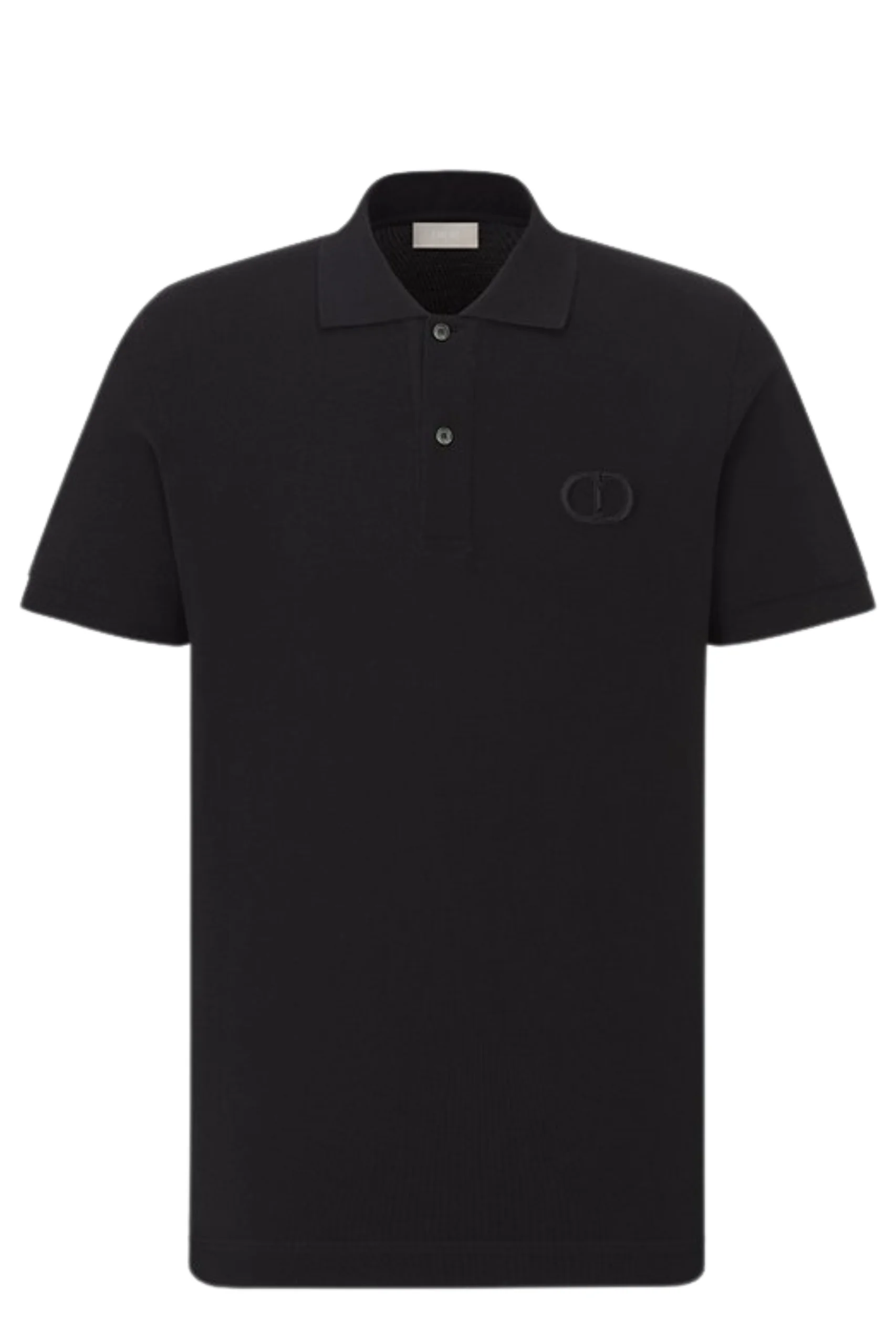 (XXX) 013J800A0373_C989_1 Dior CD Icon Poloshirt in Schwarz - Image 1