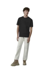 Canada Goose Gladstone T-Shirt mit lockerer Passform in Schwarz - immagine 3