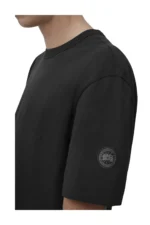 Canada Goose Gladstone T-Shirt mit lockerer Passform in Schwarz - immagine 4