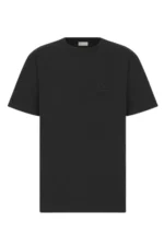 Dior CD Icon T-Shirt mit lockerer Passform in Schwarz