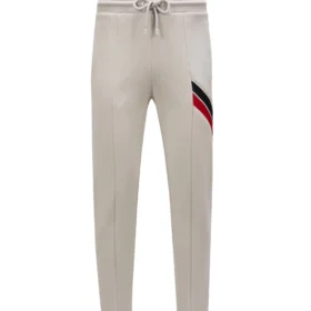 Moncler Baumwoll-Jogginghose mit Trikolore-Details
