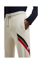 Moncler Baumwoll-Jogginghose mit Trikolore-Details - Imagen 5