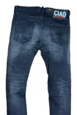 Dsquared2 Ciao Jeans mit schmal zulaufendem Bein und schwarzer Waschung - obrazek 3
