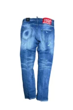 Dsquared2 DSQ2 Brothers Jeans mit Gebrauchseffekten in Blau - Image 2