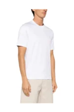 Brunello Cucinelli Baumwoll-T-Shirt mit Logoprint - Image 3