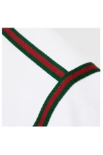 Gucci Baumwolljersey-T-Shirt mit Webstreifen - imagine 6
