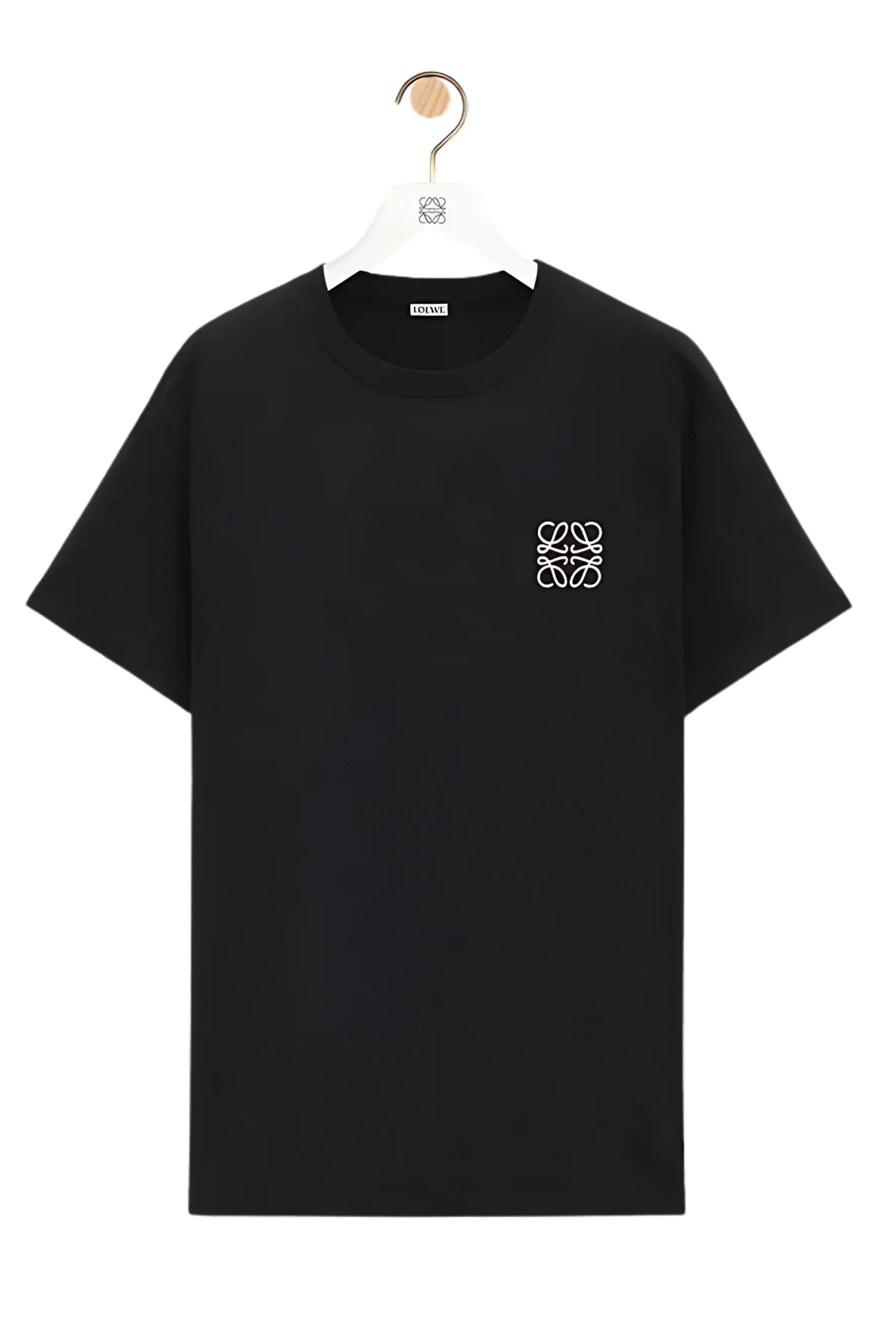 (XXX) H526Y22X75_1 (2) Loewe Baumwoll-T-Shirt mit regulärer Passform in Schwarz – Bild 1