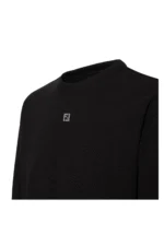 Fendi Baumwoll-Sweatshirt in Schwarz - immagine 3