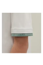 Hermès Piqûres Sellier T-Shirt in Weiß - Image 4