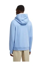 Moncler Baumwollhoodie mit Logoaufnäher in Hellblau - Obrázek 5