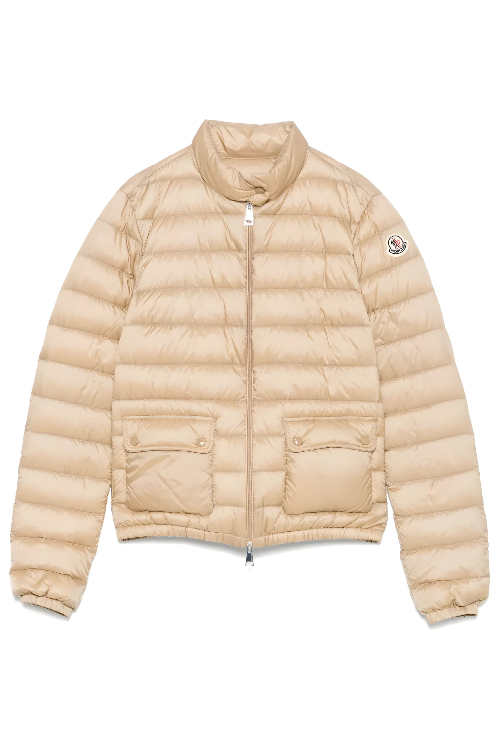 1 Moncler Lans Jacke in Beige – Obrázok 1