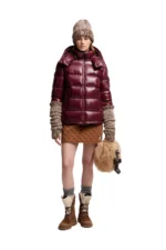 Moncler Maire kurze Daunenjacke mit Kapuze - immagine 2
