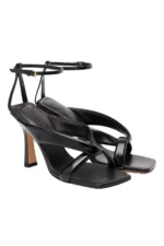 Bottega Veneta Riva 90 Ledersandalen - imagine 3