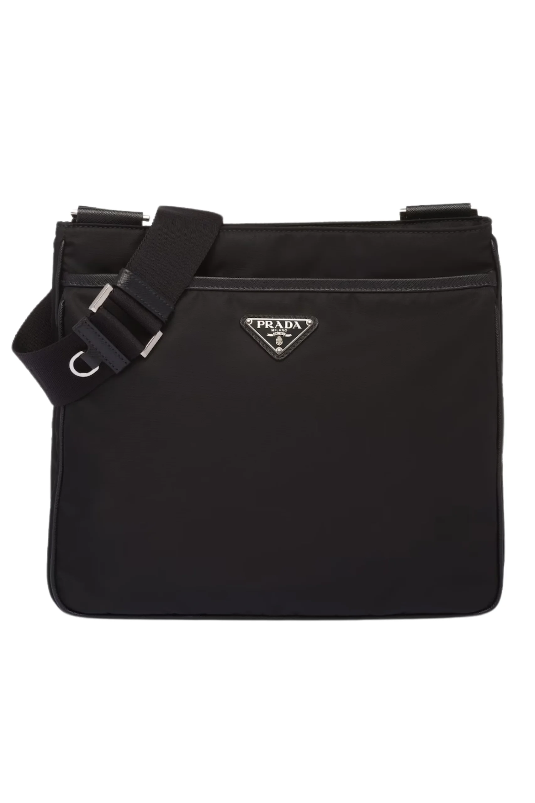 (XXX) 2VH118_2DMH_F0002_V_XOO_1 Prada Schultertasche aus Re-Nylon und Saffiano-Leder - imagine 1