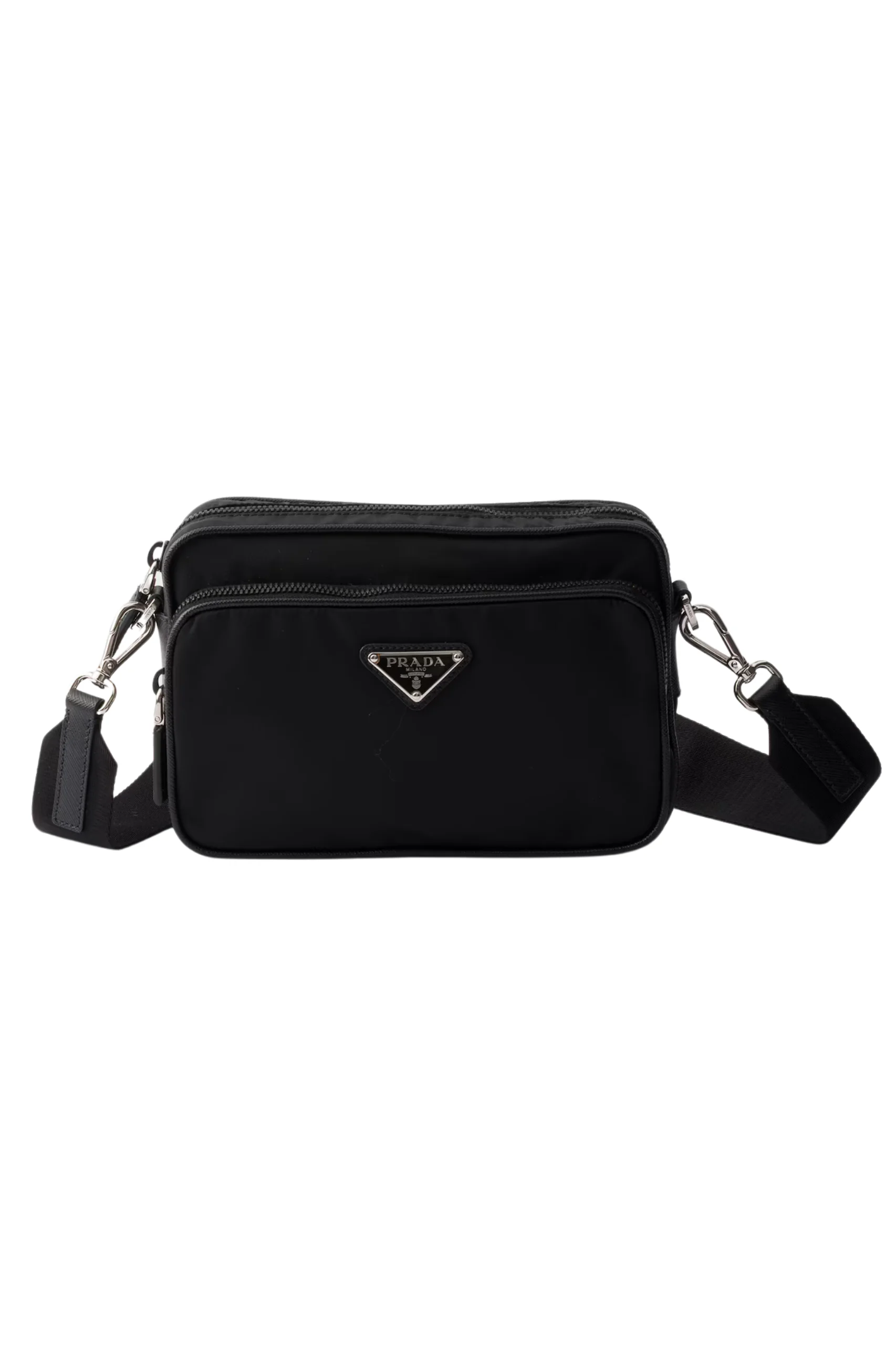 (XXX) 2VH170_2DMH_F0002_V_XOO_1 Prada Schultertasche aus Re-Nylon und Saffiano-Leder - imagine 1