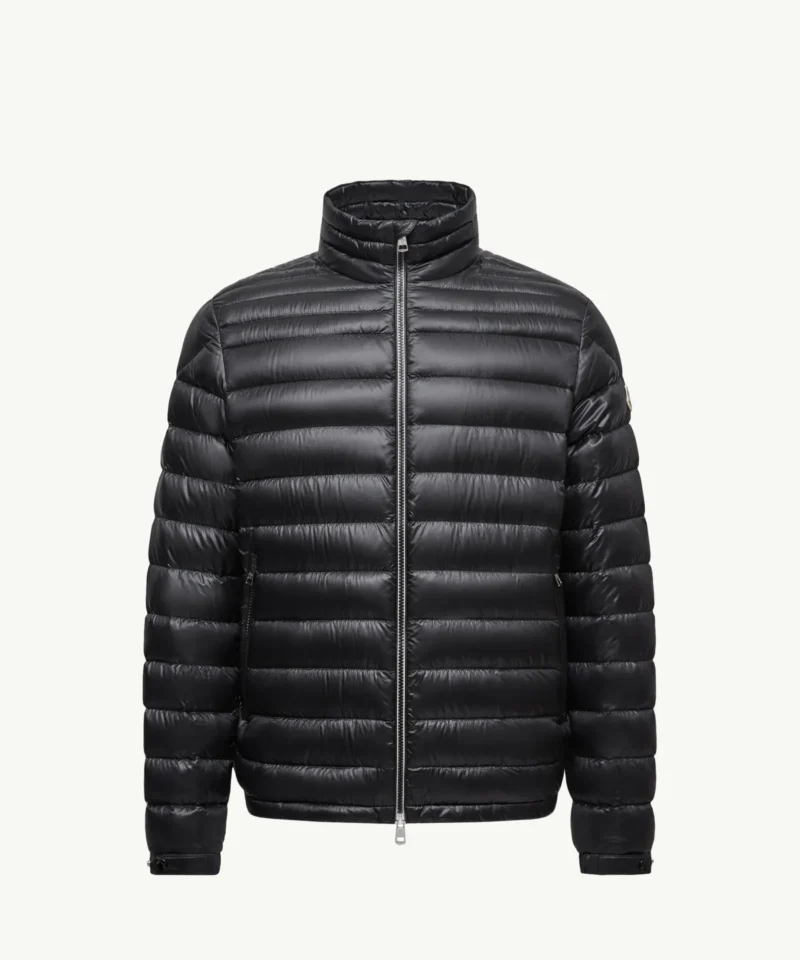 Moncler Arnique deerskin jacket – black – product view 1