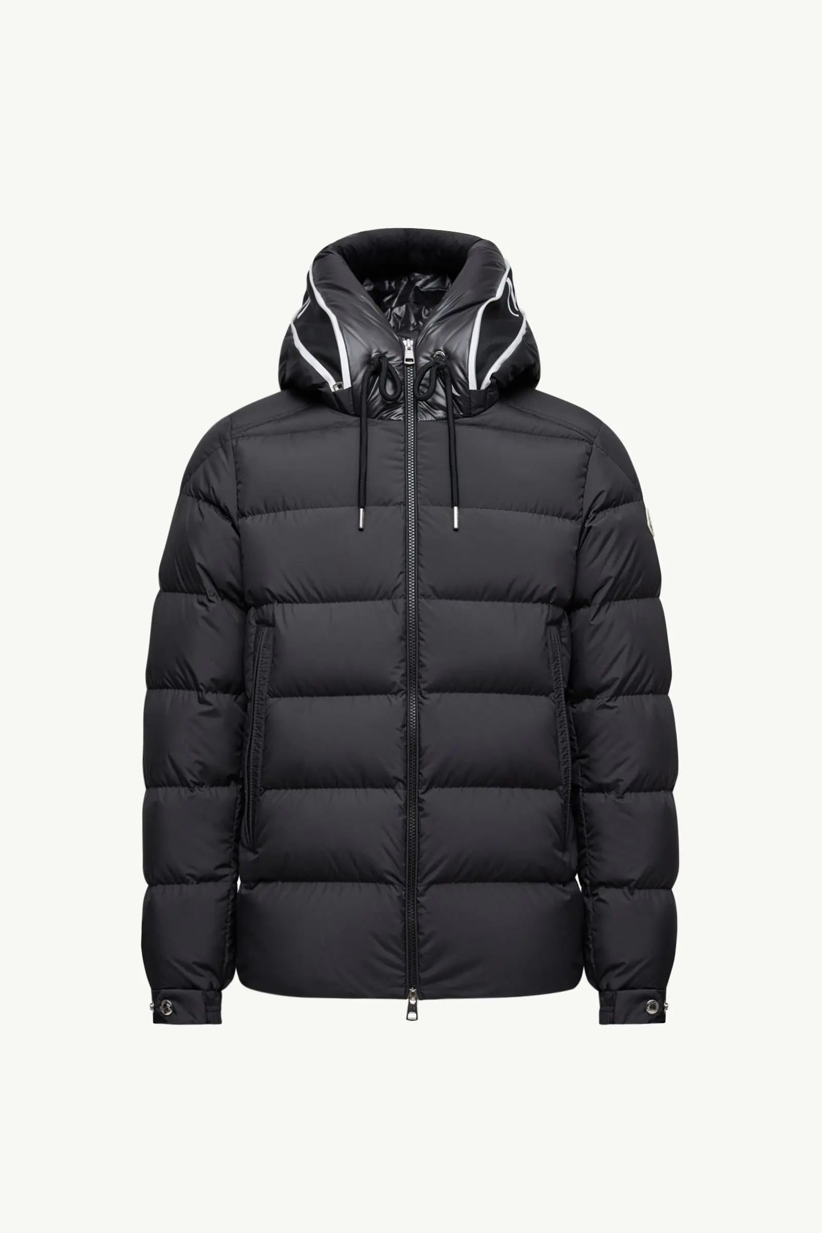 cardere-hooded-short-down-jacket-men-black-moncler-2 Moncler Cardere Hooded Short Down Jacket Black - Obrázek 1