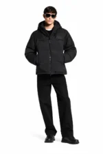 Louis Vuitton Placed Monogram Ecodown Blouson Black - Image 3