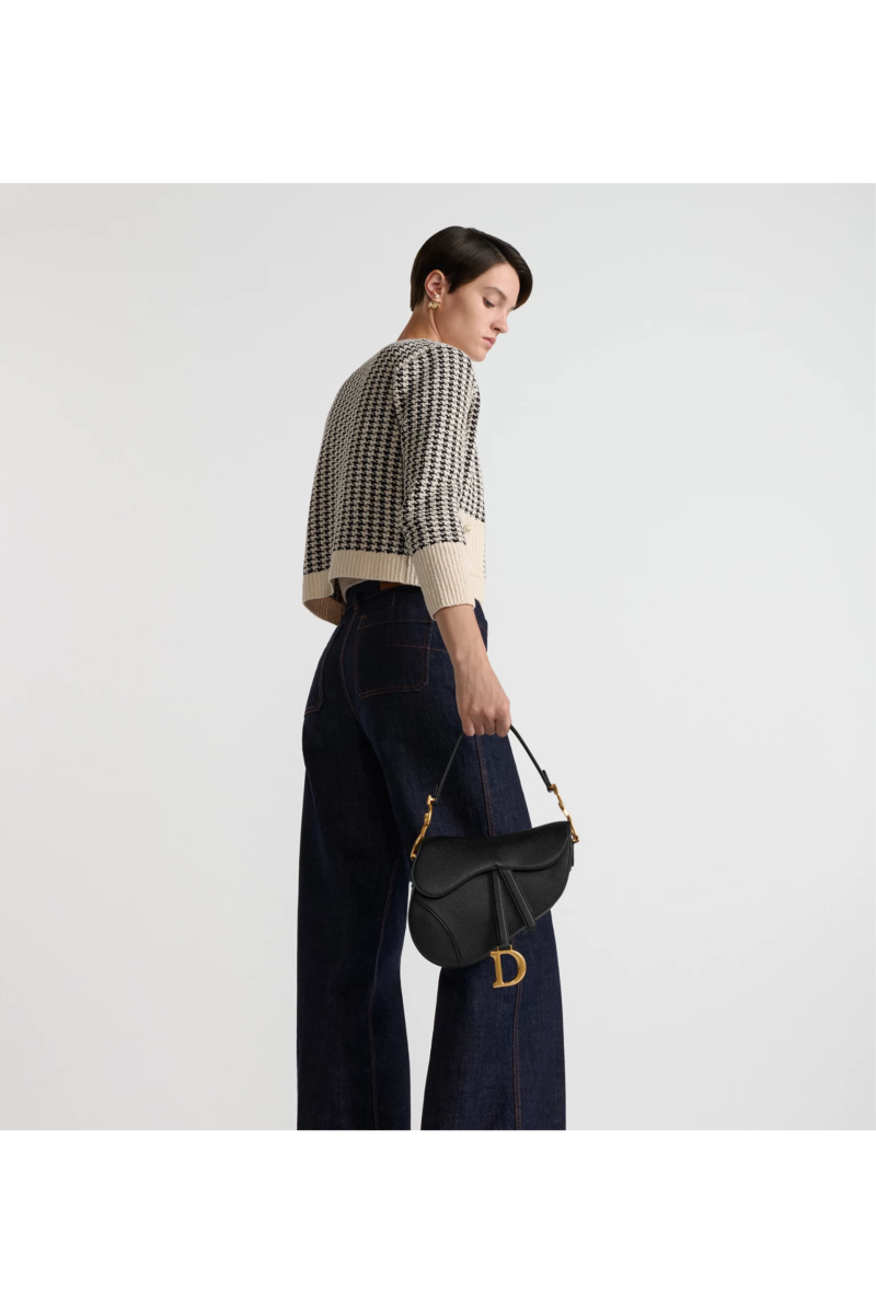 Dior Saddle Tasche mit Riemen - Kép 3