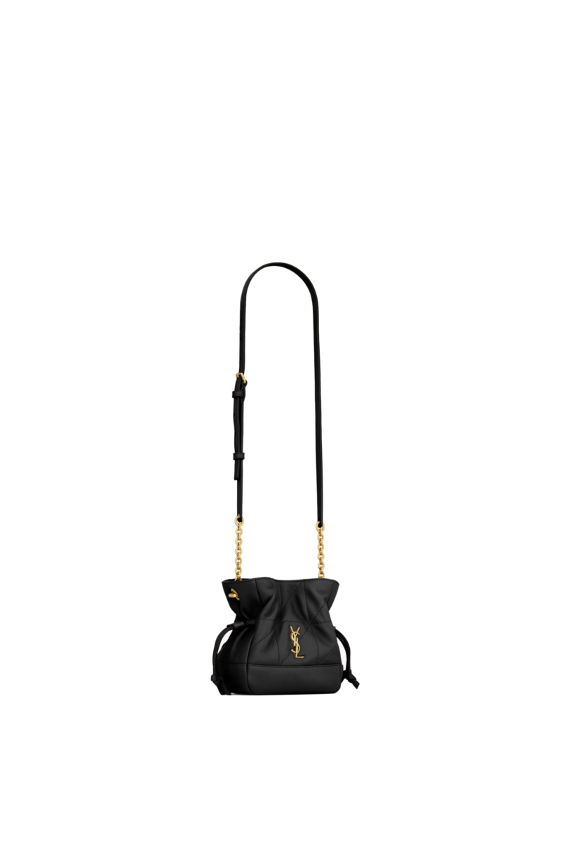 Saint Laurent Jamie Mini-Schulterpochette aus Lammleder - Obrázek 4
