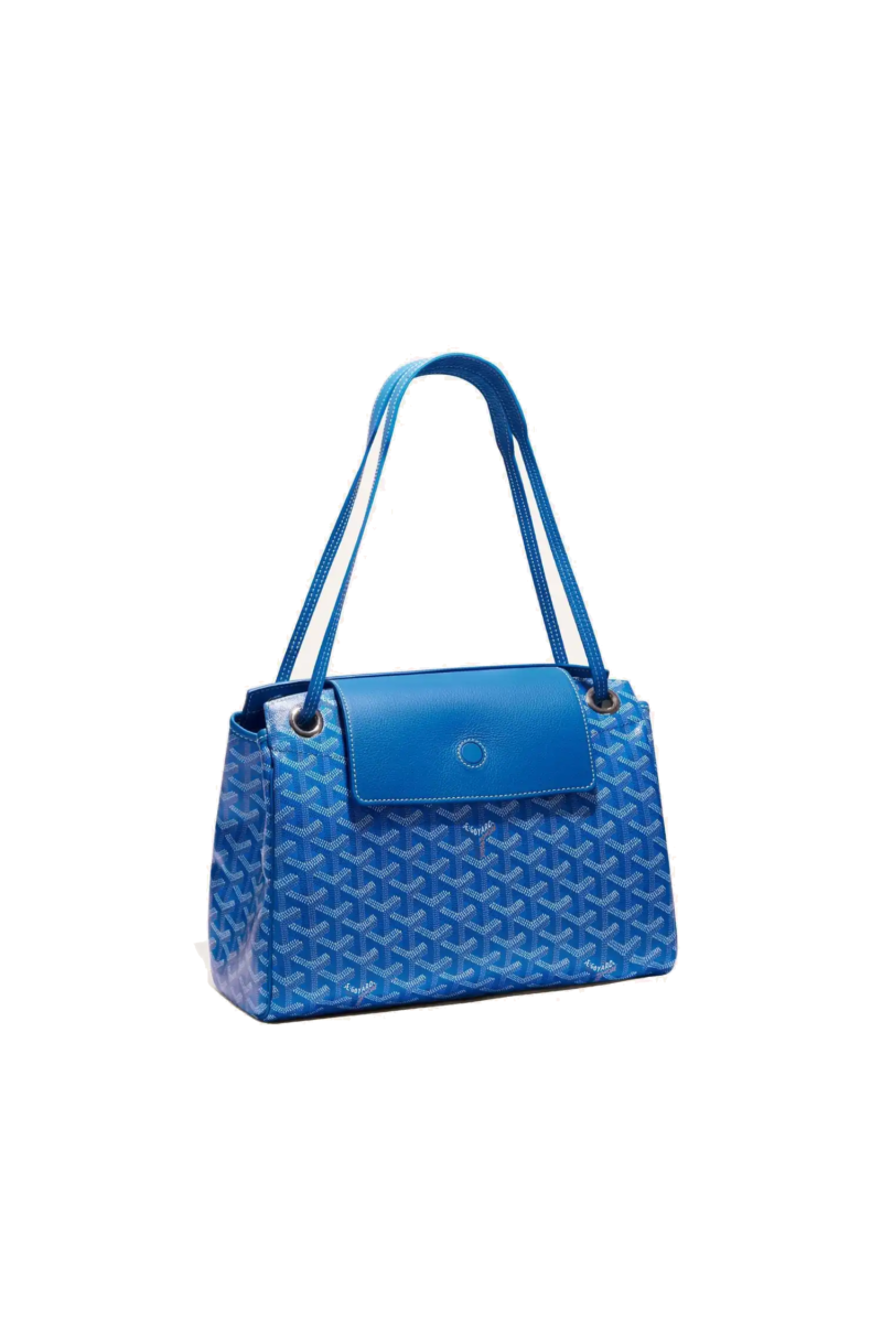 Goyard Rouette Souple PM Schultertasche – Hellblau – Ansicht 2