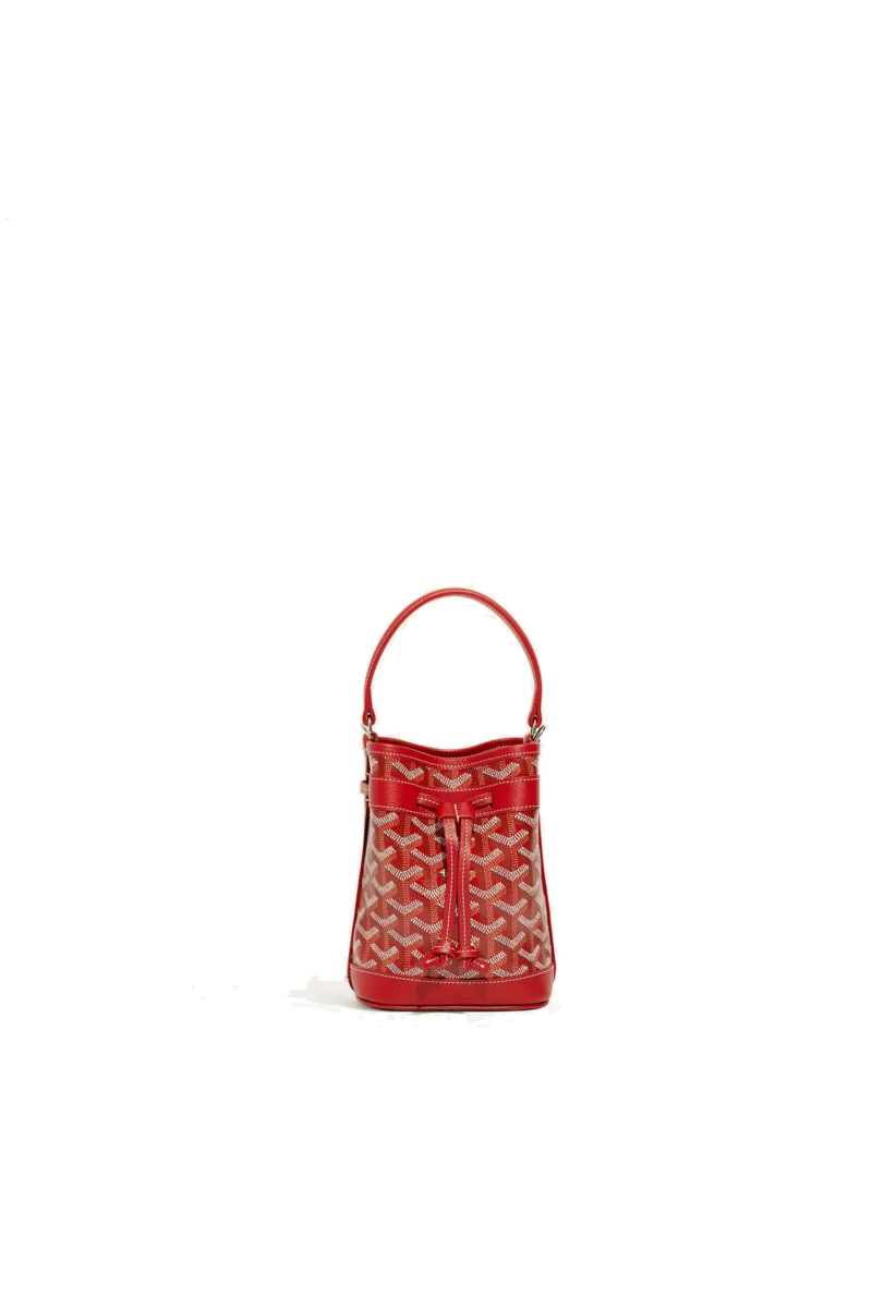 Goyard Petit Flot Mini bolso de mano – Rojo – Vista 1