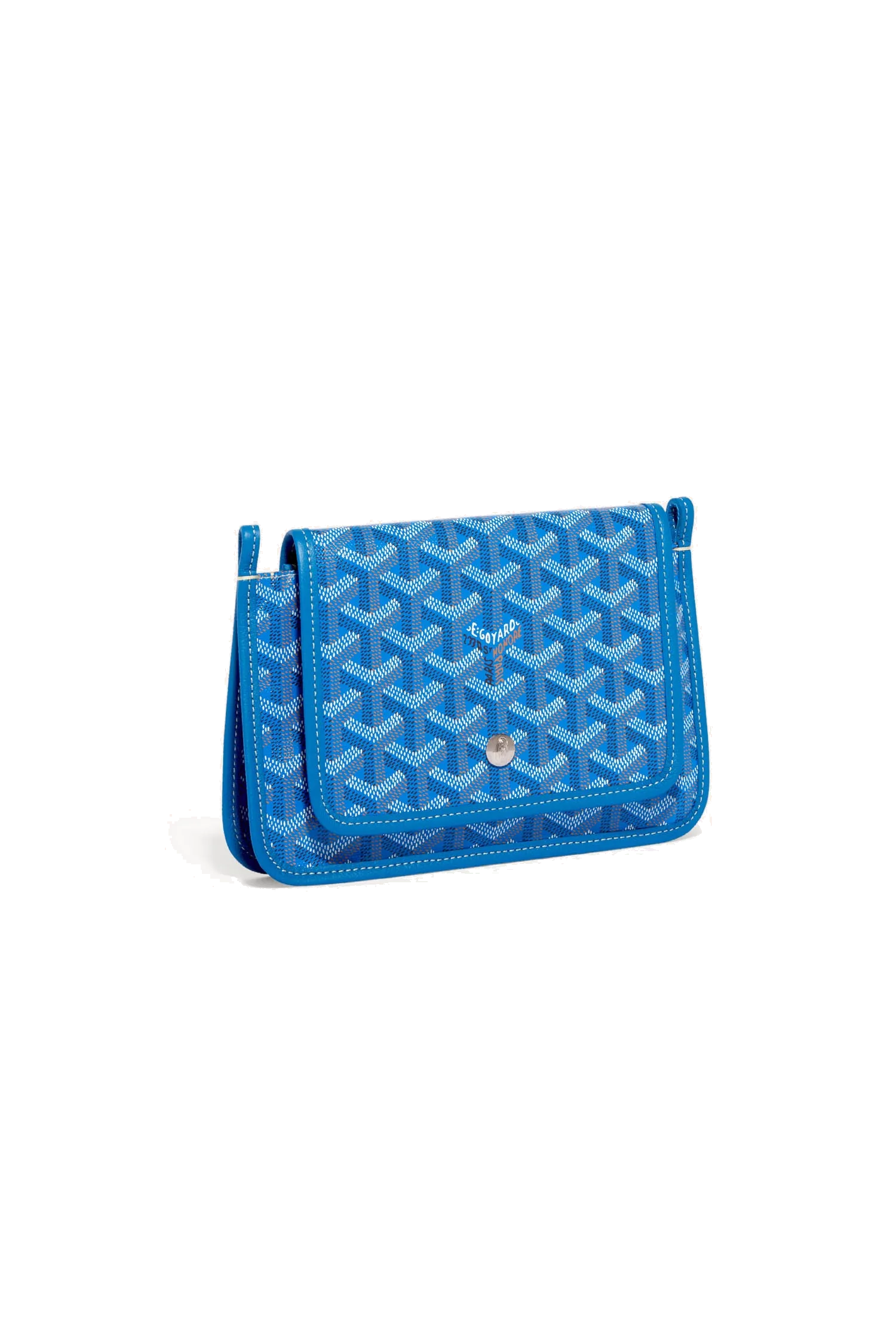 Goyard Plumet Pochette – světle modrá – pohled 1