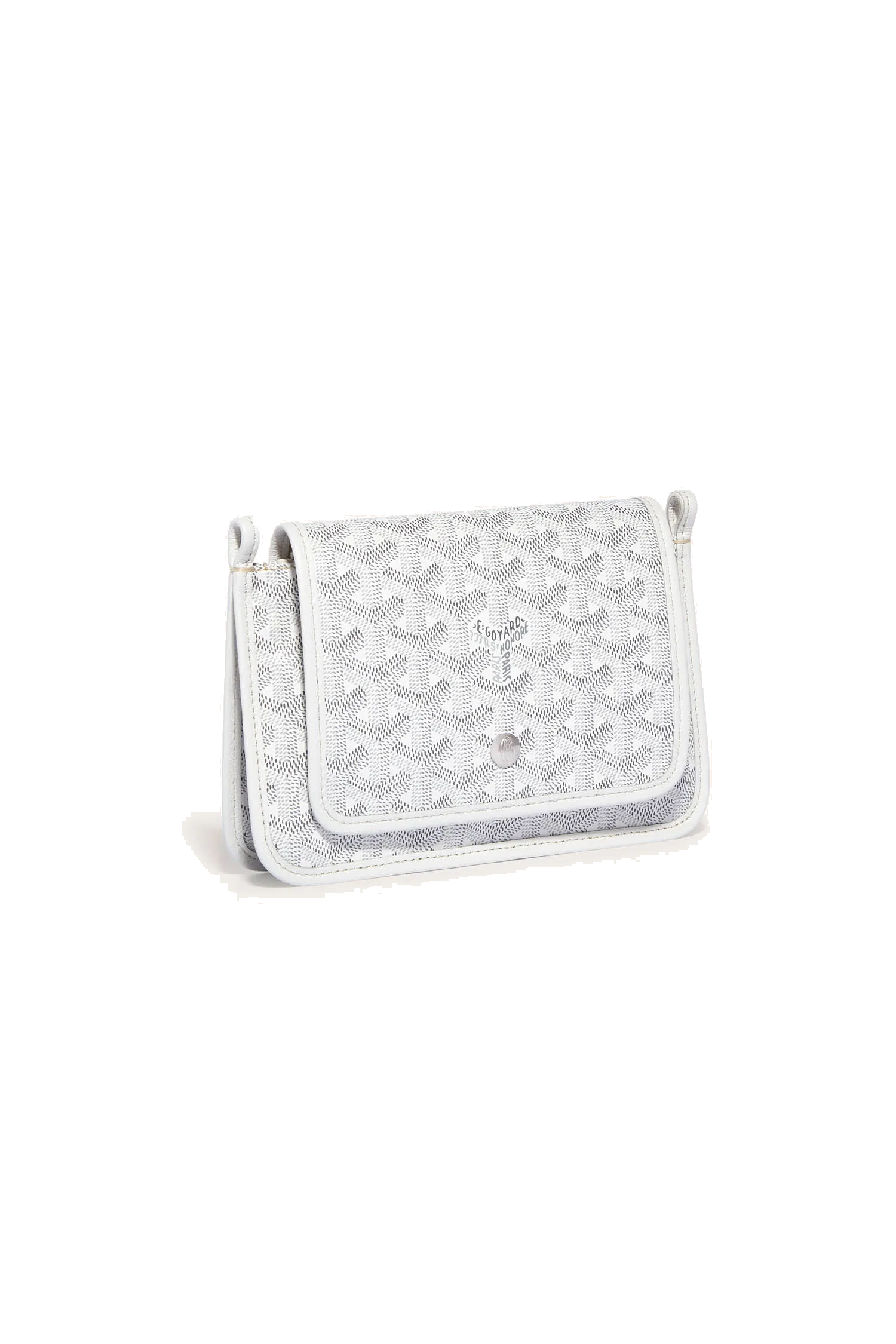 Goyard Plumet Pochette – Weiß – 1 Goyard Plumet Pochette – Bílá – pohled 1