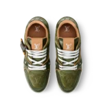 Louis Vuitton LV Trainer Sneaker – Grün - Изображение 3