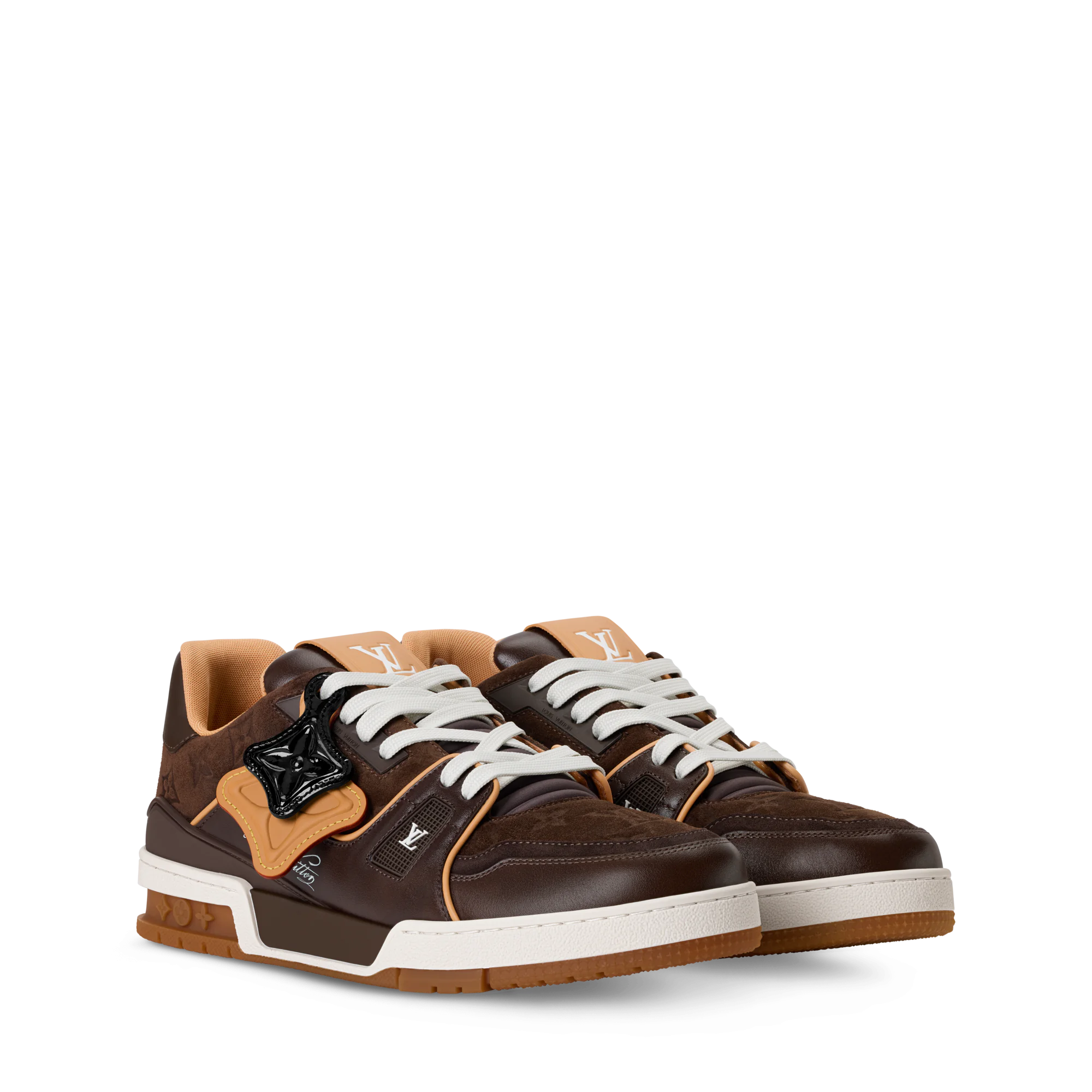 louis-vuitton-lv-trainer-sneaker-BWU07MSC92_PM2_Front20view.webp Louis Vuitton LV Trainer Sneaker – Braun - imagine 1