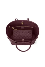Louis Vuitton Neverfull MM Monogram Empreinte Grenat - immagine 3