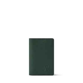 Louis Vuitton Pocket Organizer LV Aerogram Forest Green